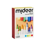 Marcadores lavables con doble punta - 12 colores mideer Marcadores lavables con doble punta - 12 colores mideer