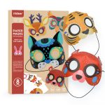 Máscaras de papel - Fiesta en el bosque mideer Máscaras de papel - Fiesta en el bosque mideer