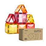 Bloques magnéticos - Gama cálida (20 piezas) mideer Bloques magnéticos - Gama cálida (20 piezas) mideer