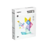 Tangram magnético 3D con reloj de arena mideer