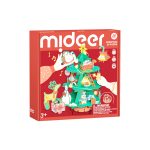 Puzzle 3D navideño giratorio de mideer con cajita de música mideer