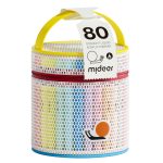 Rotuladores acrílicos líquidos con punta pincel de mideer – 80 colores en tubo mideer