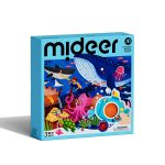 Tajna układanka z okularami 3D mideer – Ocean (35 elementów) [nowe opakowanie] mideer